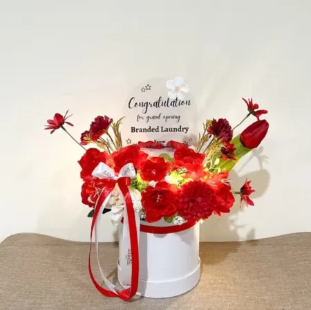 Bloom Box Akrilik Ucapan Grand Opening Lampung Barat