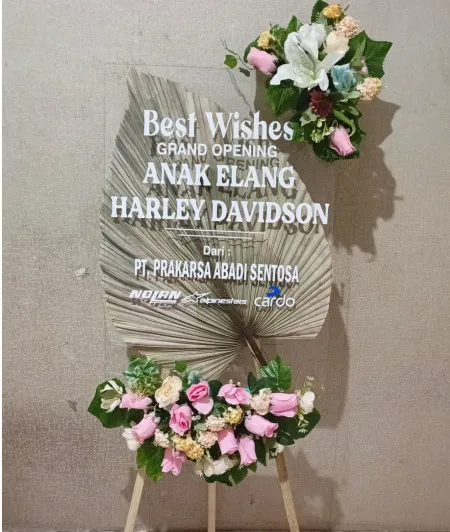 Papan Akrilik Ucapan Grand Opening Lampung Barat